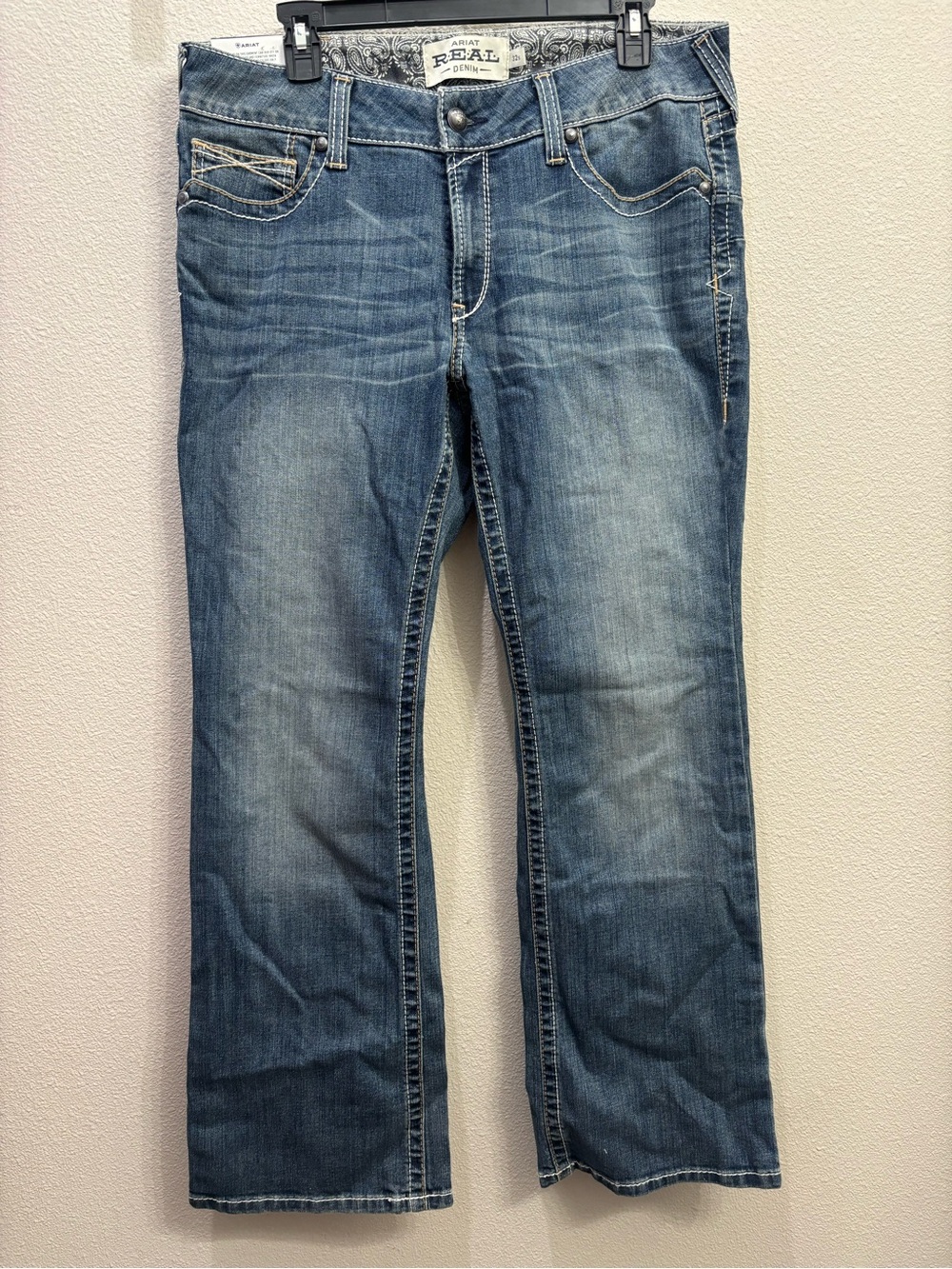 Ariat Women's Blue Boot-Cut Jeans